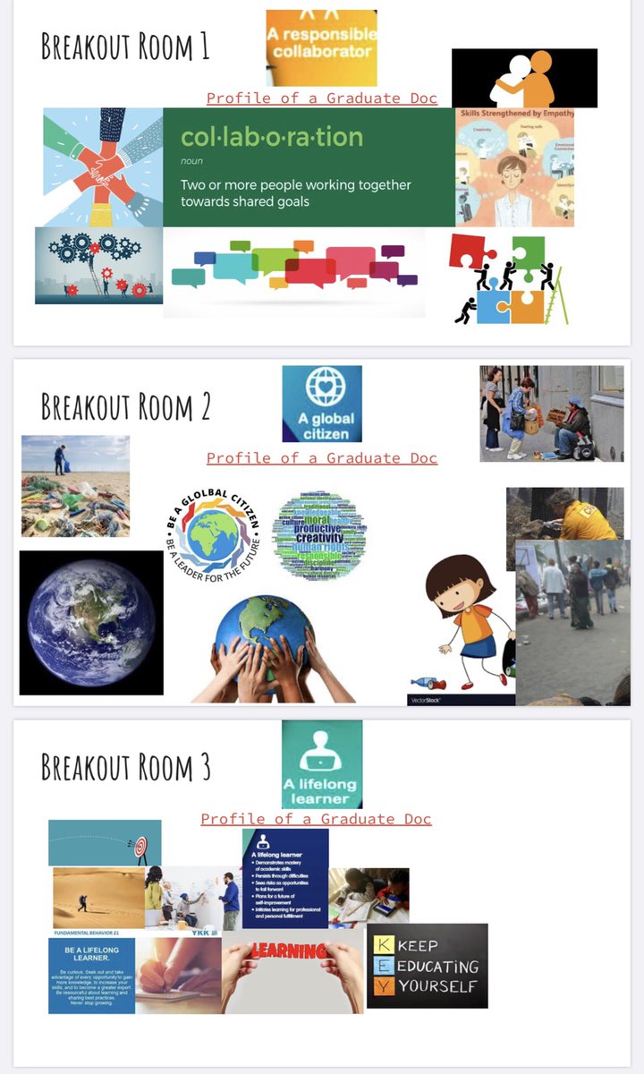 RockatWest's tweet photo. Demonstrating how to be #responsiblecollaborators and #effectivecommunicators while creating collages of SCPS’ Profile of a Graduate competencies! #sensoryimages @ShelbyWMS @shelbycountysch https://t.co/jrrZN3KmPB