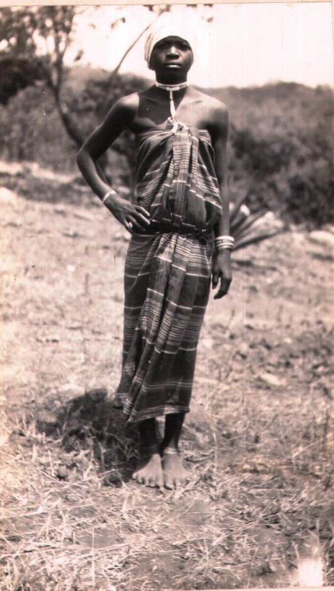 t3/ The Bemba entered Zambia by crossing the Luapula River at Chipya in the Senior Chief Matanda's Chiefdom in Mansa. Young Bemba girl c1935- 1950