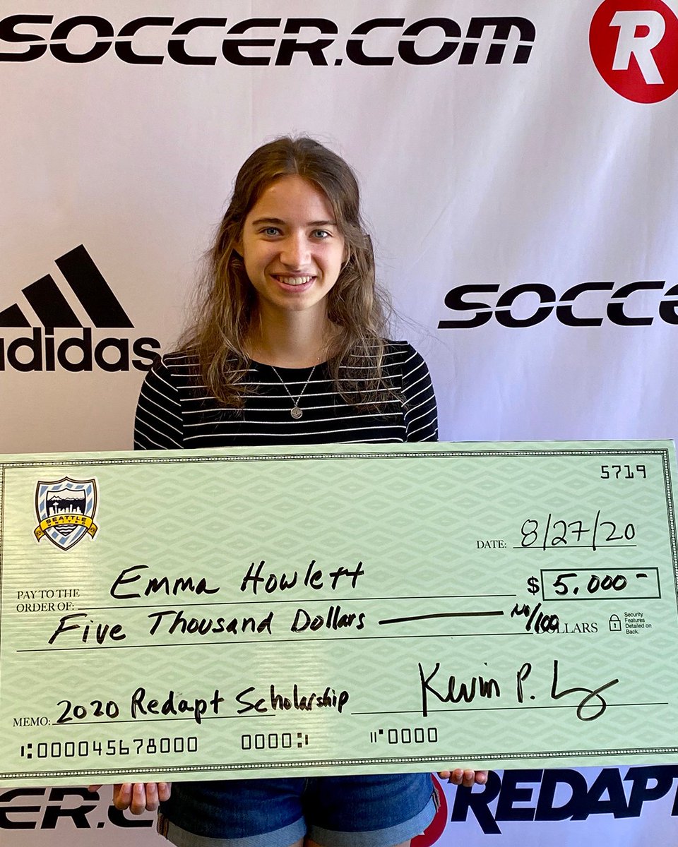 SeattleUnited's tweet photo. Congratulations to Emma Howlett and Drew Hartz, our 2020 @redapt Scholarship winners. We would like to thank Redapt founders, Rick and David Cantu, for their generous support of Seattle United and youth soccer! #Redapt #SeattleUnited https://t.co/clQ7WVD65e
