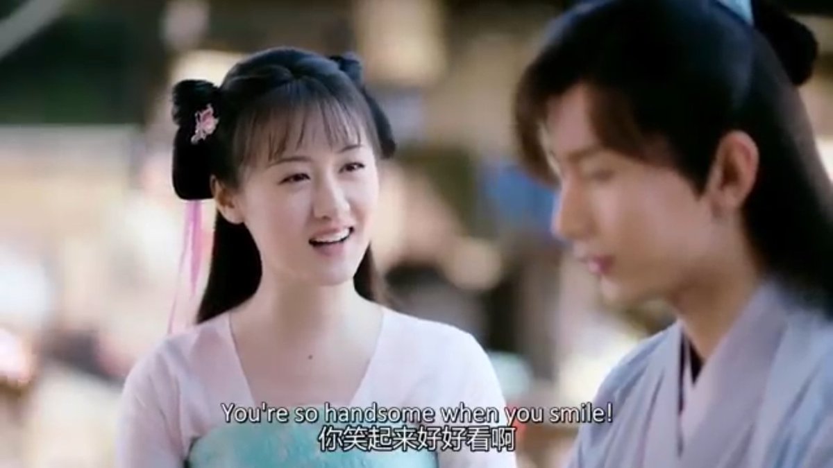 " So Sifeng because you're so good looking when you smile, you should smile more often"  #Episode3  #LoveAndRedemption