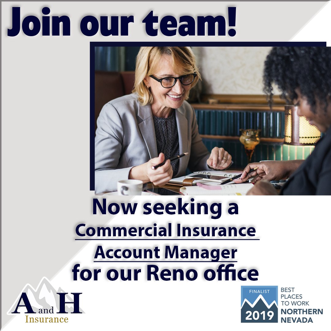A and H Insurance on Twitter "We have an open position