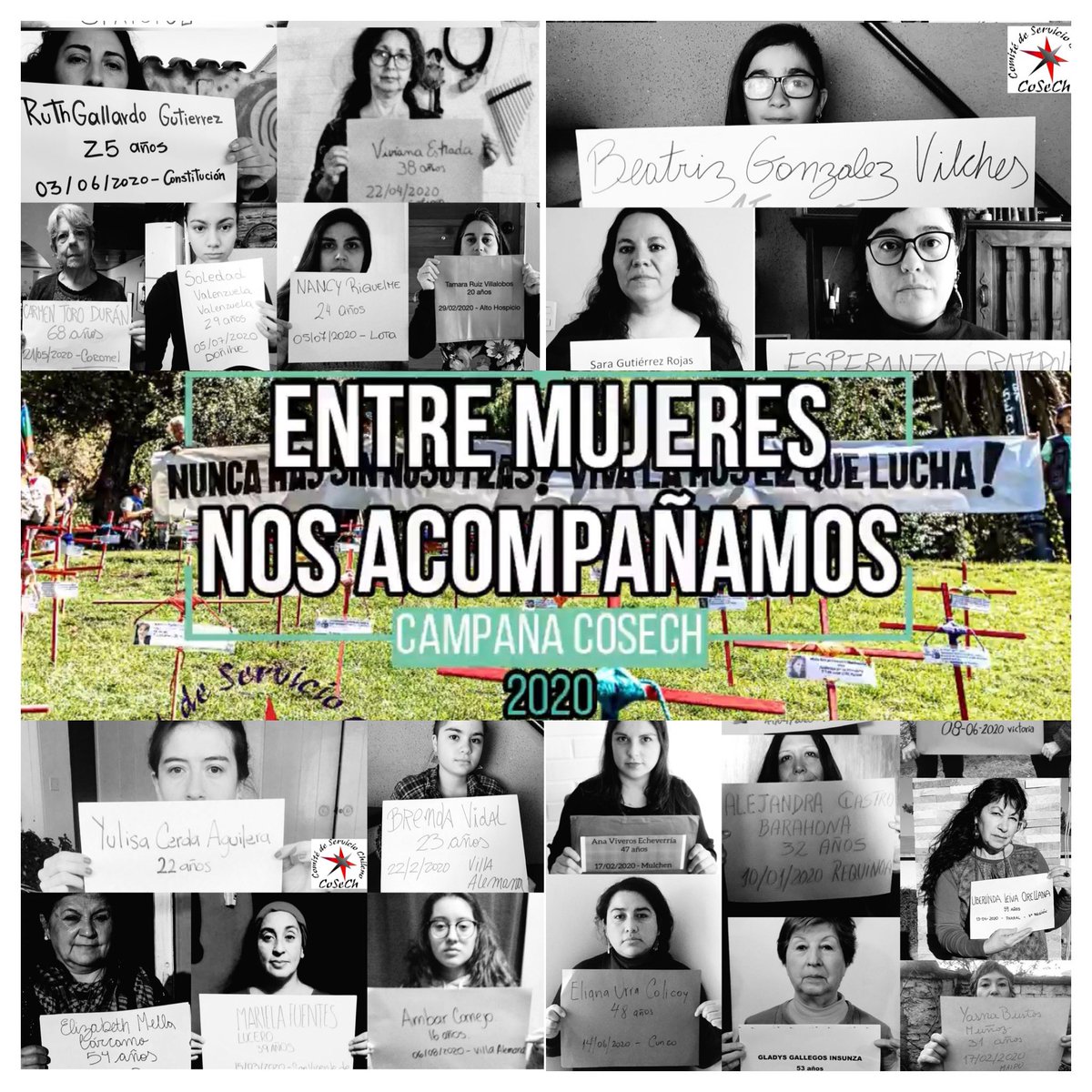 C_CoSeCh's tweet photo. #Campaña 2020 #COSECH “Entre mujeres nos acompañamos” para salir de la violencia machista y ponerle fin #VivirSinMachismo
#Rompiendoimaginarios
🎥 Vídeo👉🏽https://t.co/TtDzFKkFdc
Facebook https://t.co/D0uuVcdLqz
Instagram https://t.co/FPgVl9VVcN
#NuevosRelacionamientos #Chile https://t.co/qwu2M0sBV7