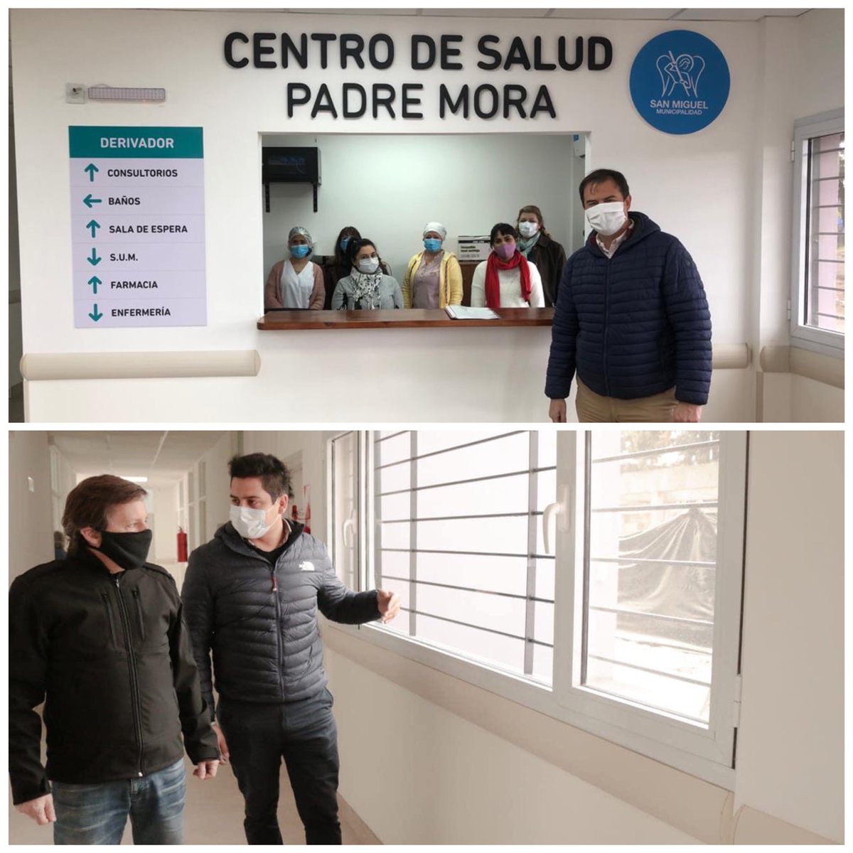 tomasbasilok's tweet photo. Hoy, con @jaimemendezh  y @DrFLambert visitamos el NUEVO CAPS PADRE MORA en Rosa Mística. Hablamos de la llegada del estado a una zona muy vulnerable y abandonada. 
Recorrimos las instalaciones y charlamos con el personal que ya esta trabajando para seguir ayudando a los vecinos. https://t.co/OE9IhiLjtQ