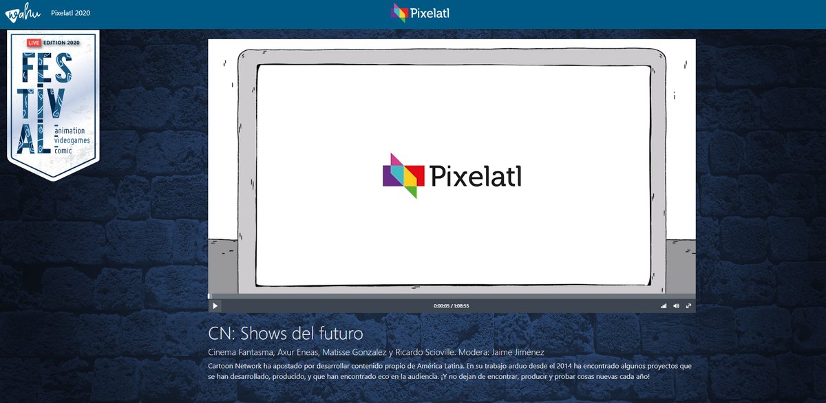 AxurEneas's tweet photo. Ya está nuestro panel de CN en @Pixelatl con un pequeño intro de Toontorial, con la voz de @GinaAnkh https://t.co/hRsY82TIJf