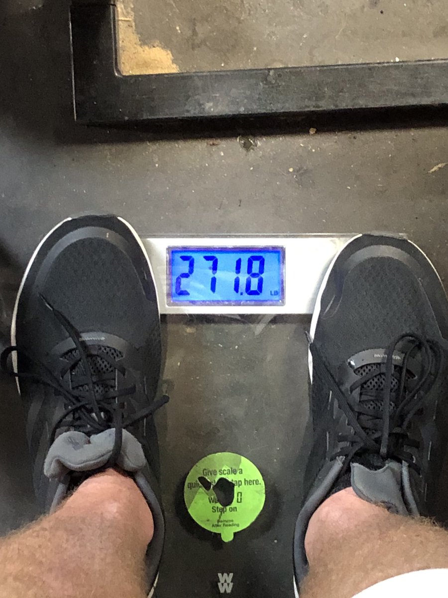 BriceButler42's tweet photo. Weighed in at 245 lb in October, 10 more to get my target weight! https://t.co/JSQbhzlW01