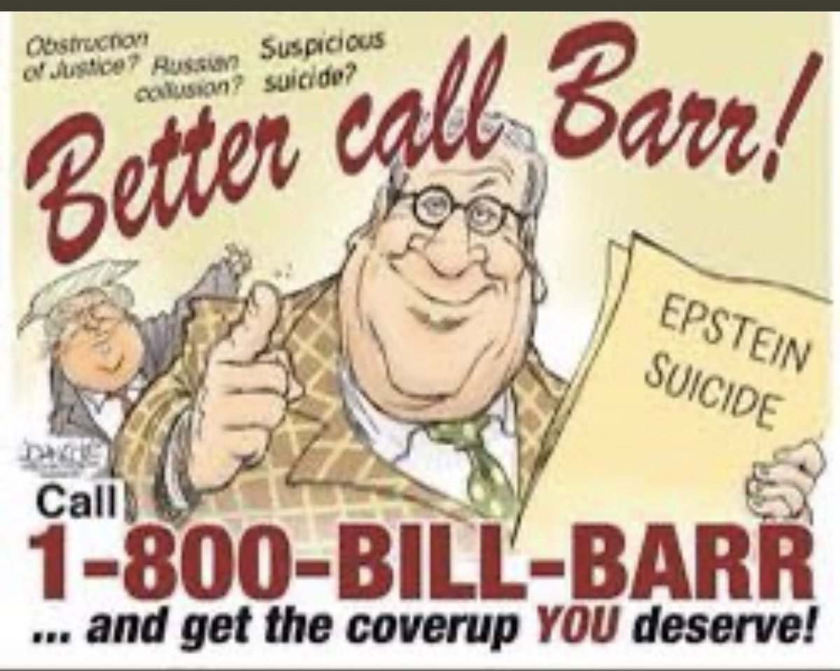 saisjo1_saisjo's tweet photo. Bill Barr #TrumpsRoyCohn should be INVESTIGATED for crimes AGAINST United States of America. 
#TRAITORBarr ! 
#LockBarrUp ! https://t.co/Os5rFCRm14