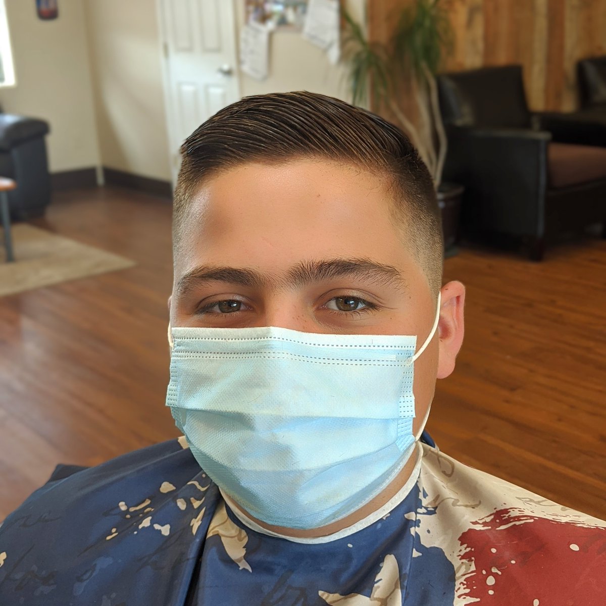 BarberCuts1's tweet photo. Gave this kid his last fade by me! It's so hard to say goodbye to my clients! I will be taking appointments until the end of the month before the sale of the business. #Brockport #Barber https://t.co/lJmo0k9Qoj
