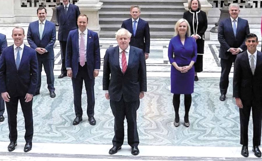 Anyone for table football? I've got the 2020 novelty edition. (The other team is made up of the entire National Health Service.)