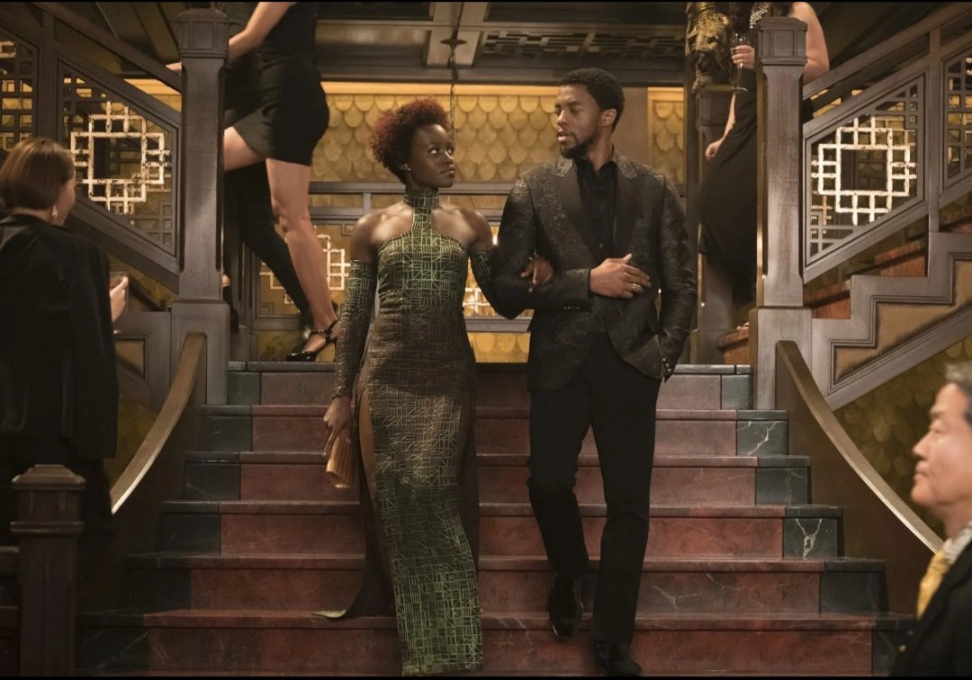 phfam99's tweet photo. Off script but perhaps Nakia and T'challa have a secret wedding resulting in a child who can pick up the mantle down the road from Shuri. https://t.co/N7EEuZ4Lpa
