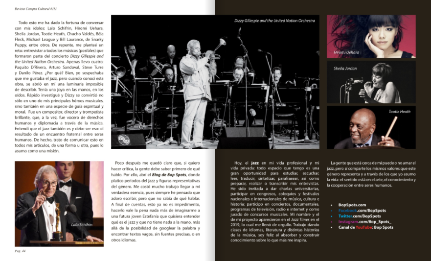 BopSpots's tweet photo. La revista @CampusCultural, del @TecdeMonterrey presenta la historia de #BopSpots, a través de la voz de su fundadora 🔥
Para acceder al número completo de esta publicación, visita 👉https://t.co/rJMdQ8Mge1 🔴
#jazz #campuscultural #musica #revistamusical #itesm #tecdemty #mty https://t.co/bg2pxD1w65