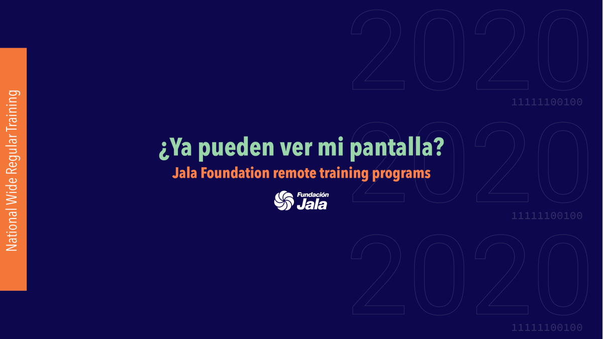 FundacionJala's tweet photo. ¡Retweet si quieres saber qué se viene en #FundaciónJala!🙋‍♀️🙋
Te vas a sorprender 🙌 https://t.co/eP7eCCDb4P