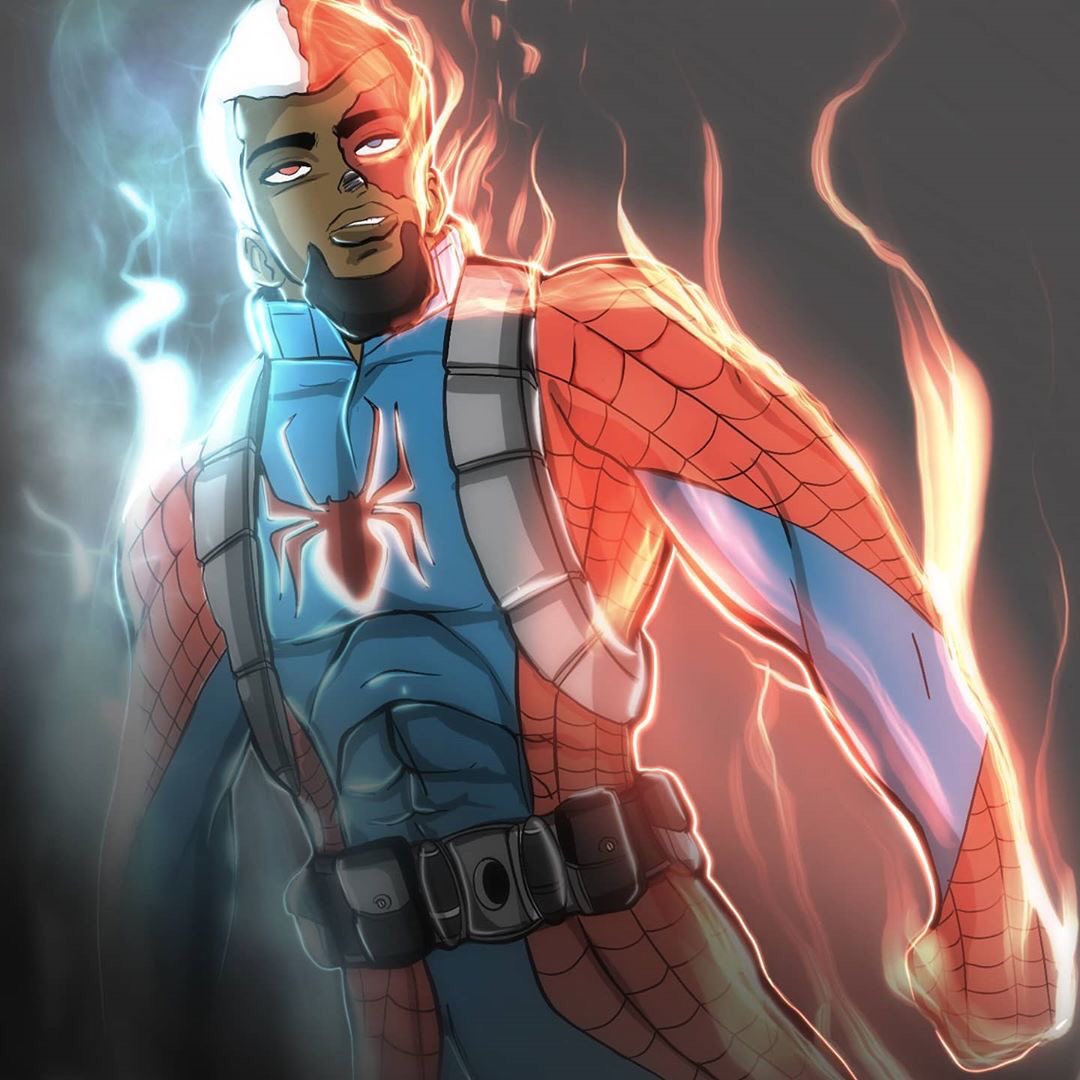 ftonerdtalk's tweet photo. This is full on Blerd. Can you feel it?  Blerd On!! 

Artist • #mistasupaboy

#imakeTHISlookgood #ftonerdtalk 
#imakeTHISlookANIME #blerd #BLERDS #blerdcon #blerdgirl #blerdlife #BlerdVision #blerdnation #blerdshit #blerdstoner #blerdygirl #blackart #blackartist #blackartists https://t.co/UkB0YTq5EK