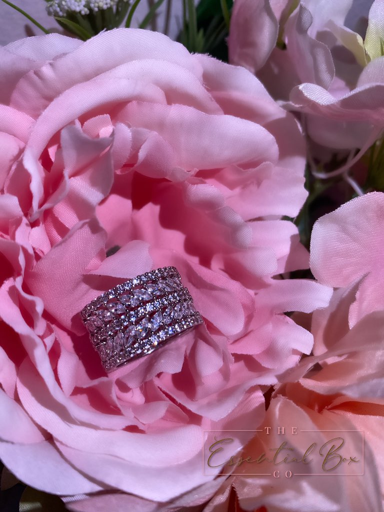 Genessie_'s tweet photo. NEW ARRIVAL ✨ Our Eternity Band Ring will be available at https://t.co/SfMHR7DiCn tomorrow 3PM (EST) 
.
.
.
.
.
———————————————
#jewelry#blackownedbusiness #jewelryisbae #theessieboxco #icemeout #nycbased #newarrivals #diamonds #luxury #rings #necklaces #anklets #bracelets https://t.co/vRwmwjytS4