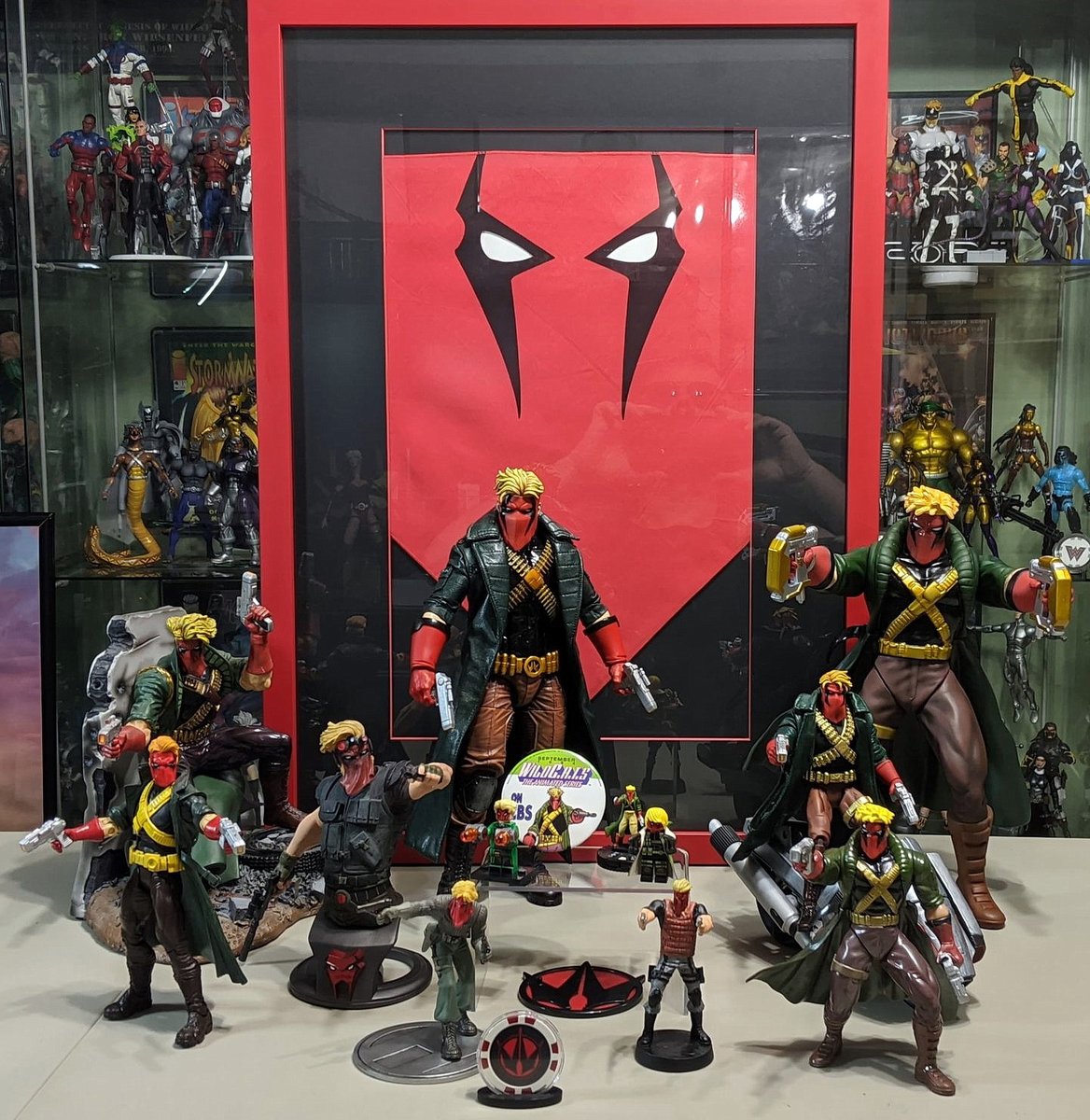 daarkanjel's tweet photo. #WildStorm #WildCATs #Grifter appreciation post
Custom figures by #AshCustoms #CalsCustoms
@JimLee @ScottW_inks @Sinccolor @TravisCharest @JasonJohnsonArt @LEGO_Group @DCComics @thedcnation @TheDCUniverse @DCUO @DC_Nation https://t.co/YtgUfDN51g