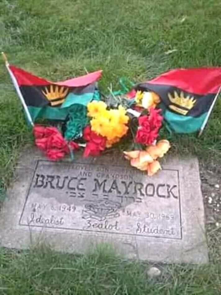 Bruce mayrock dead for the sake of biafra during the British biafran civil war in 1967 to 1970