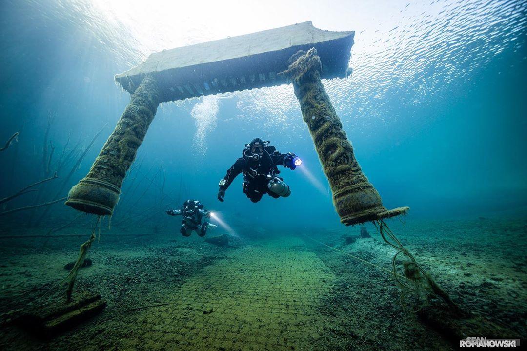 PADI's tweet photo. IG user sean.romanowski has found two of the most epic dive sites in Germany 🤯 Where was your first wreck dive? https://t.co/JXbXLERs52