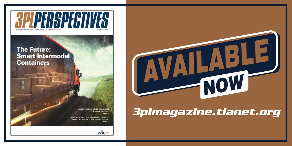 tianetdotorg's tweet photo. Don't miss the latest issue of #3PLPerspectives Magazine from @3PLAssociation with articles on #Outsourcing #TheftClaims #FixerFatigue #CheckCalls & More https://t.co/f3B5I4VaUJ
#TIADelivers #Logistics https://t.co/r2RPloVEWW