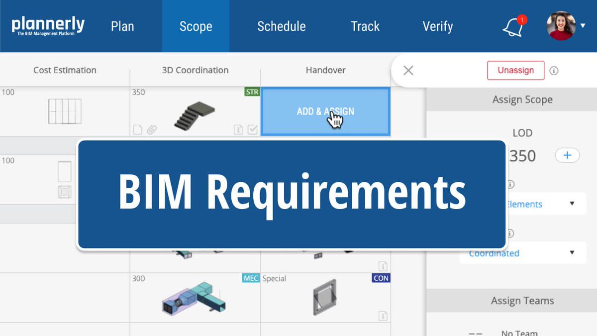 PlannerlyAEC's tweet photo. It's time to use a Lean approach to define a more targeted and practical set of requirements for your BIM scope! 🎬 https://t.co/wezAtpC7cU (59 second video)

#BIM #BIMUse #BIMScope #IDM #LOD #SmartLeanBIM #Plannerly https://t.co/dqLMr4nYCA