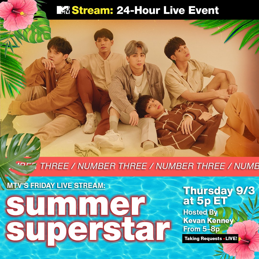 KevanKenney's tweet photo. COUNTING DOWN THE BIGGEST SUMMER SUPERSTARS OF THE #FridayLivestream

At No. 3 is @SB19Official! 🔥 💪 

https://t.co/t1ptbnnD3t https://t.co/lzoyK0w8t6