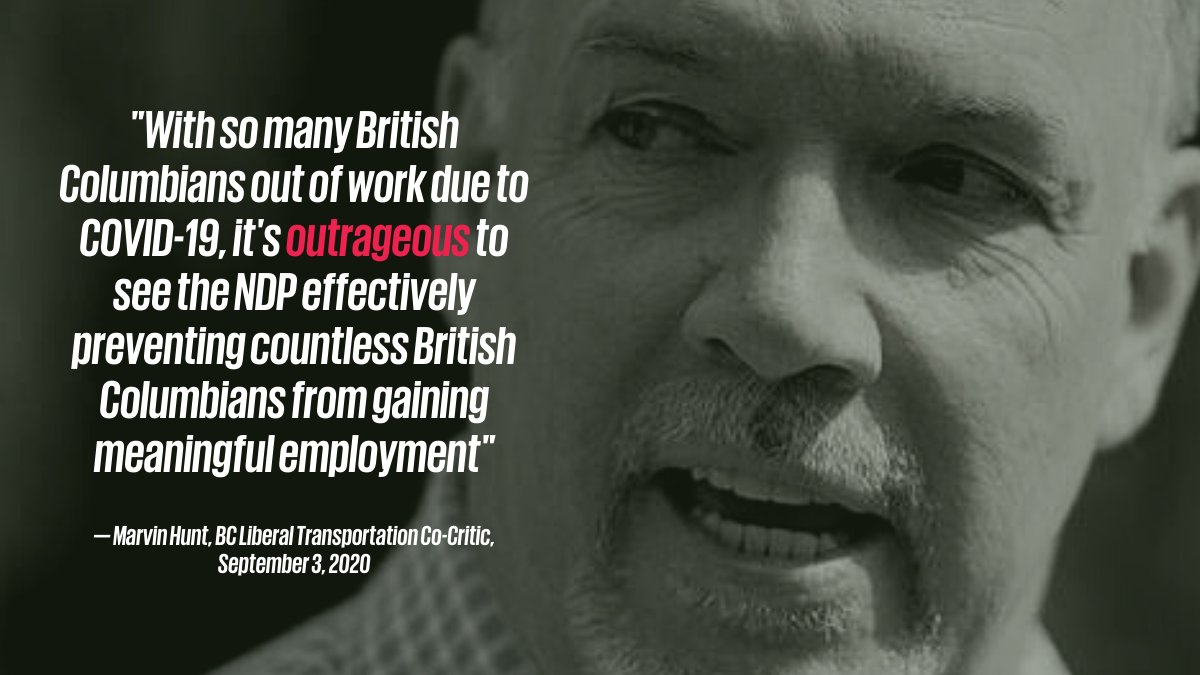 voteBCUnited's tweet photo. While many British Columbians are struggling to find work during this pandemic, the NDP's 19 hand-picked unions continue to get inside access to government contracts. John Horgan should be creating an economic recovery plan for all of BC — not just his friends and donors. #bcpoli https://t.co/Kraf34yQx5