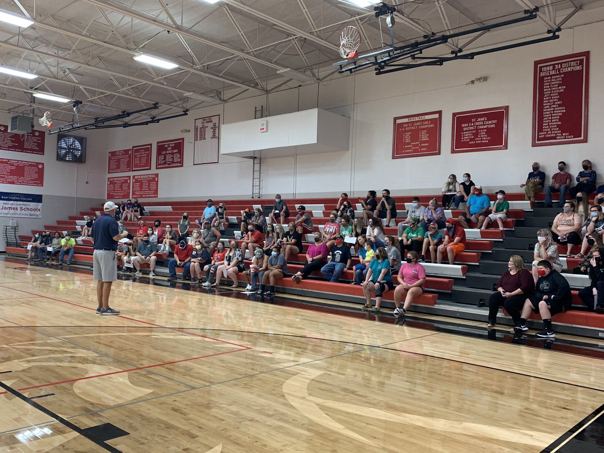 Getting our Freshmen ready for in-seat High School #STJTigerPride