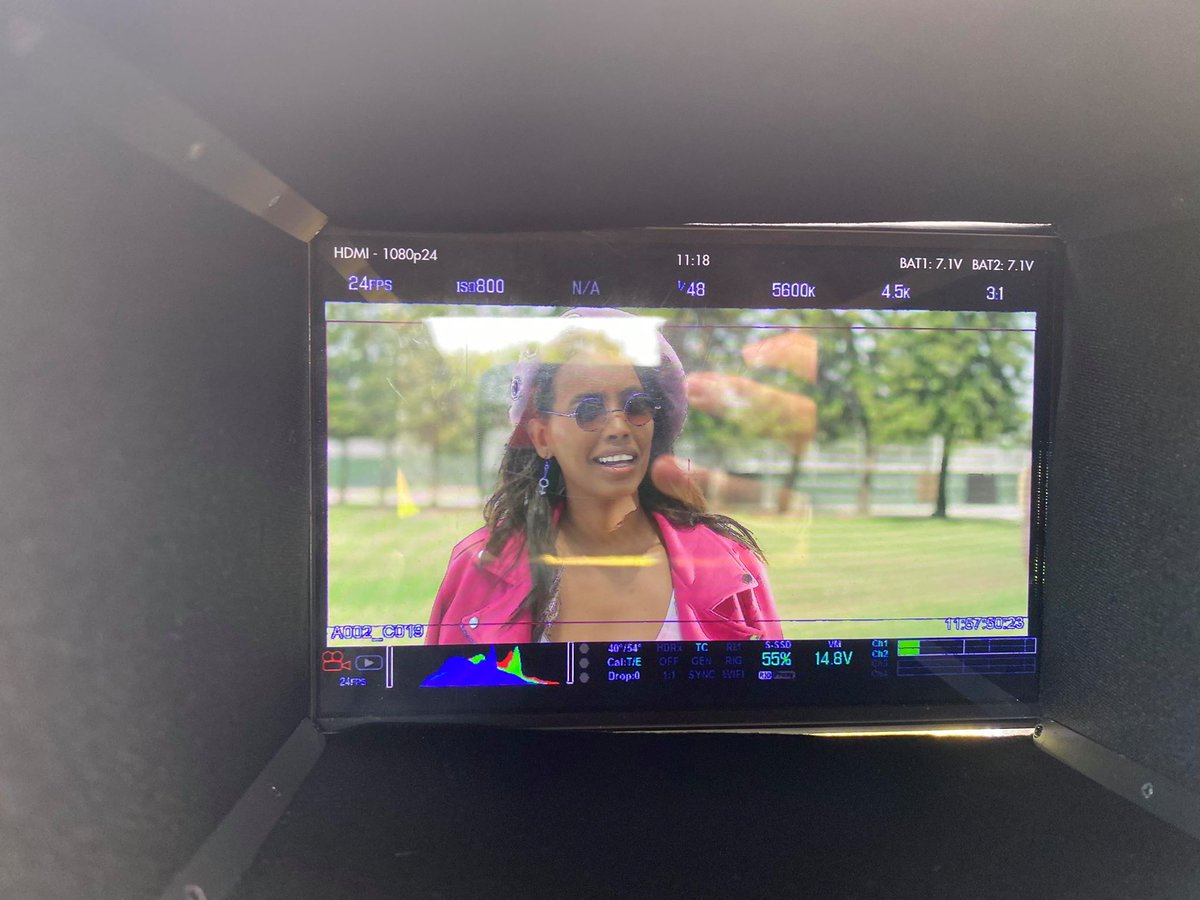 MHESeries's tweet photo. We filmed the 1st episode of our #webseries  My Human Experience, abiding by SAG-aftra's COVID-19 Safety Protocols! Here's some great BTS photos from the shoot.

@kay_tux @Sarah_L_Cooke @Aimee_Dansereau @sylbialin @LanaMcKissack #scifi #comedy #filmmaking #indiefilm #womeninfilm https://t.co/OB30AemOWc