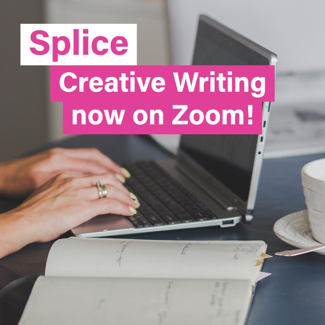 SpliceAKL's tweet photo. Not everyone can make it into town and to Splice's Creative Writing especially during lockdown. However, let's be creative, join us via Zoom! Let Alanah or Stuart know that you are going to join so they let you in to the session https://t.co/Zi2T37N46u - Meeting ID: 812 4312 5116 https://t.co/wEG0LTTgvm