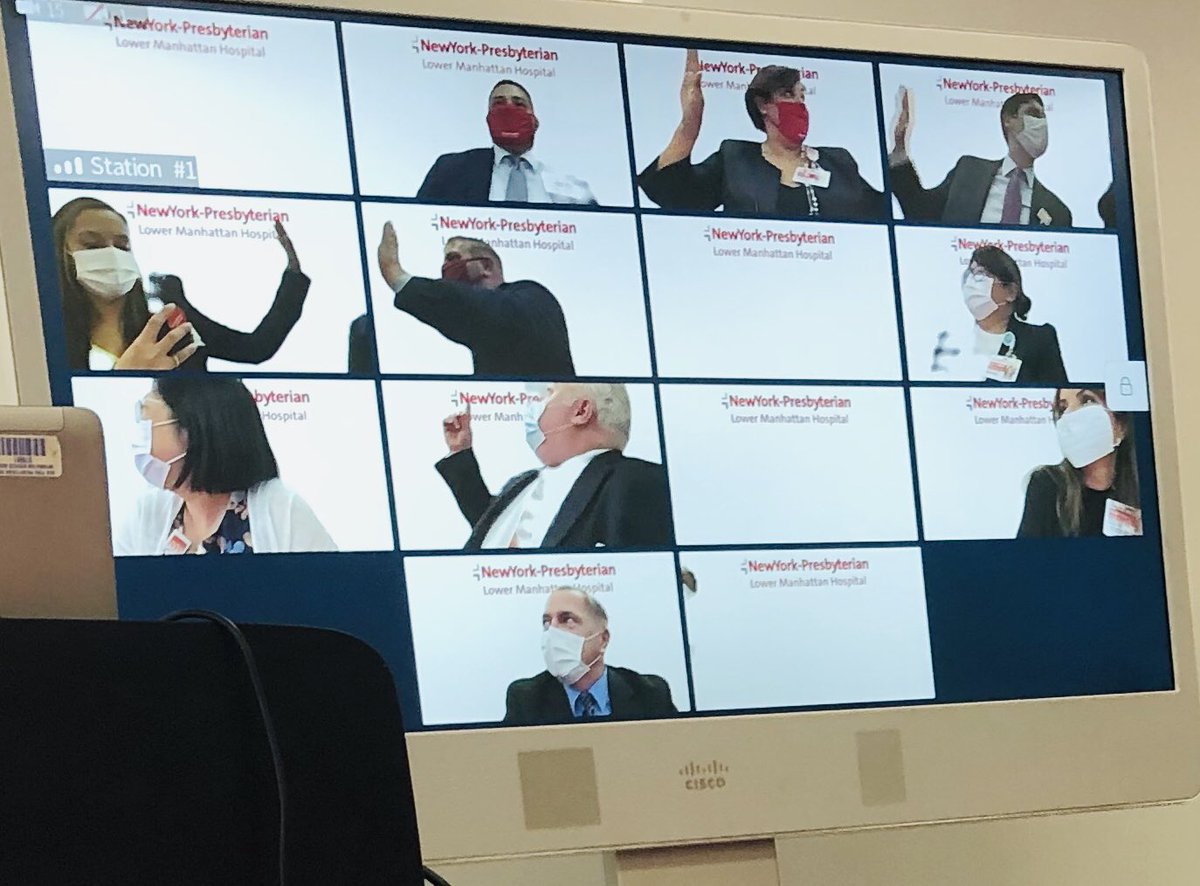 ✋🏼 all around for this Collaborative bunch! #collaborativecrew #magnetready  🧲 🏥 #nyplowermanhattan