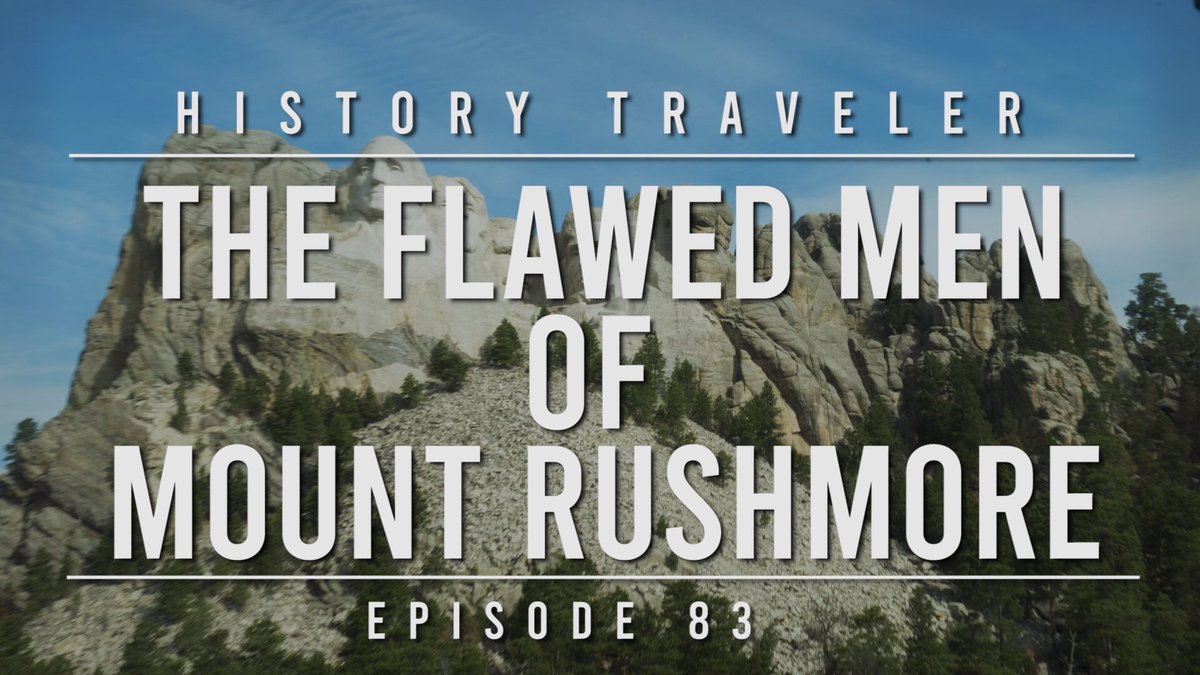 history_under's tweet photo. In recent months, there has been a movement to have #mountrushmore blown up. In this episode, we're wrapping up our trip to South Dakota with a visit to Mount Rushmore to explore some of the history & controversy. #historu
https://t.co/ksM0WgeyFQ https://t.co/buMsOZM8dC