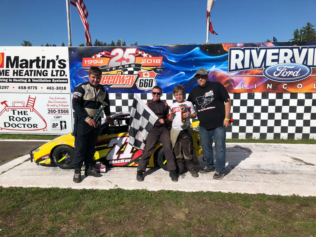 timterry0's tweet photo. It's the eve of #SpeedWeekend2020, so let's throw it back to one year ago, the #TCMBandoBlast and Chase MacKay's big breakthrough win. Who will park their @USLegendCars Bandolero in @RiverviewFord Victory Lane at @Speedway660 this weekend? Soon time to head to Geary and find out! https://t.co/ZGe4cGgYsr