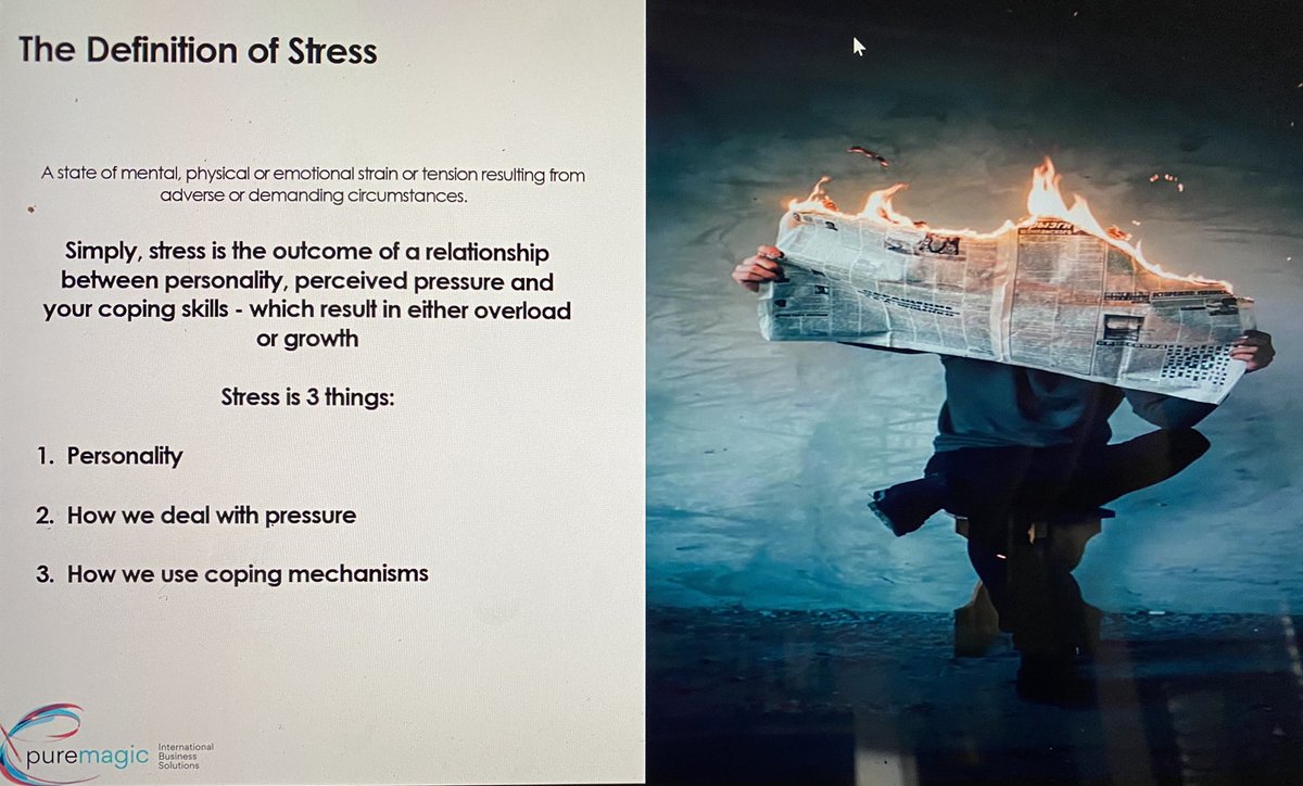 Reducing Stress and Building Resilience webinar today
