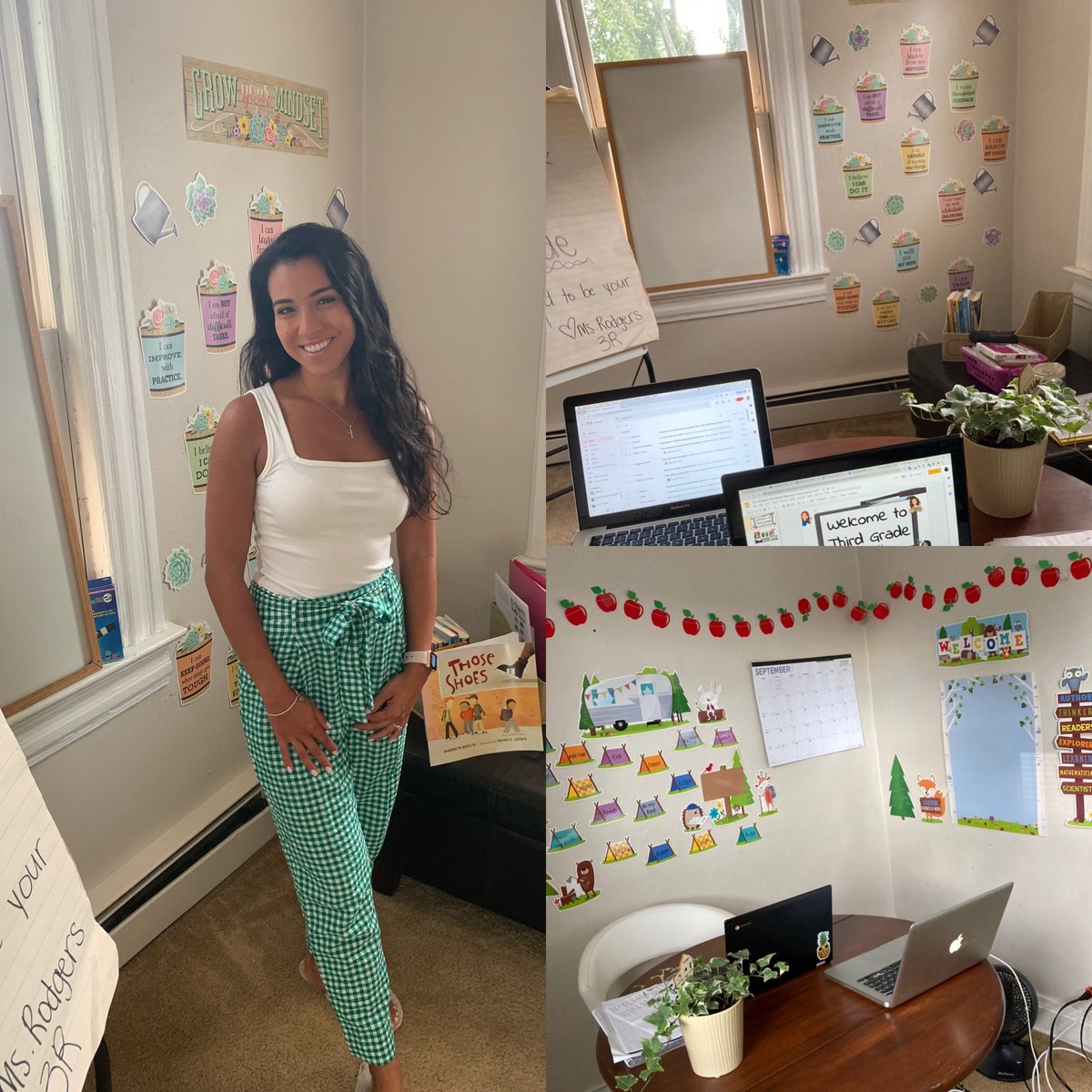 MrsMontanari's tweet image. Day 1 in the books! So excited to “see” my students again tomorrow morning! #firstdayofschool2020 #virtualfirstday