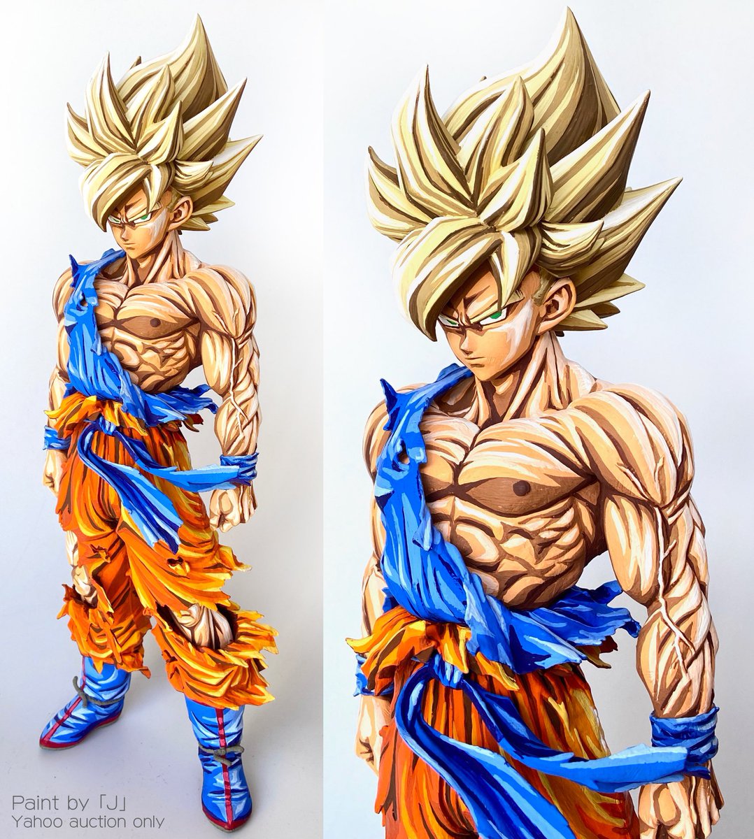 【レア・美品】ドラゴンボール SMSP スーパーサイヤ人 孫悟空 2次元塗装