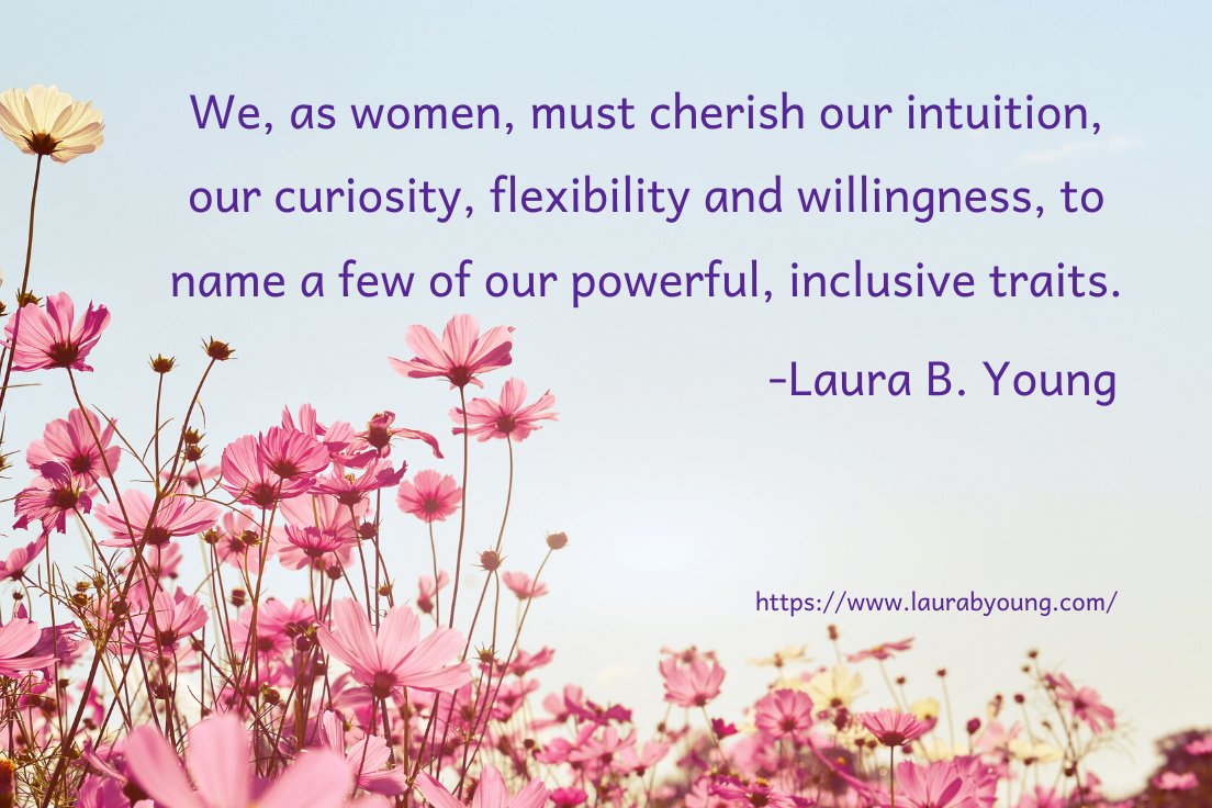 laurabyoung's tweet image. #Women know deep within there is much more we can do and are acting accordingly.

Knowing as we do #intuitively, there is #strength and #power in numbers. As you reclaim your #Feminine Power, including for #success, our movement grows.

Celebrate the #femininity in all of us!