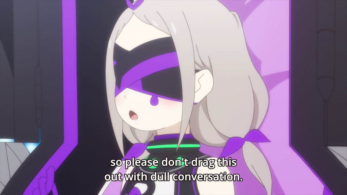 This is a random thread talking about the Daphne scene from the recent Re:Zero ep. I love the dutch angle used when Daphne asks what Subaru wants, it creates uneasiness and suffocates him in the frame, then Daphne proceeds to occupy the entire frame to show her immense presence.