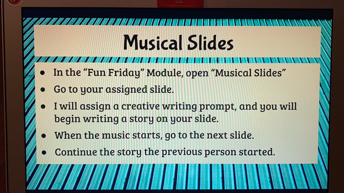 I used to play this game all the time...but in person...with actual paper...with students rotating seats. You know, in the good ol’ days. But I can’t wait to try this tomorrow 100% virtually! Fingers crossed somebody doesn’t accidentally delete all the slides 🤞🏻 #chpantherpride