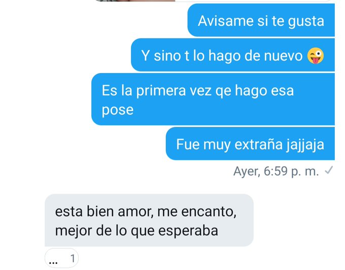 Sali&oacute; videito personalizado para un amiguito de Twitter. Les juro que la pose que me hizo hacer la hice<a href="/tag/cam4"class="tags"><span>#cam4</span></a>