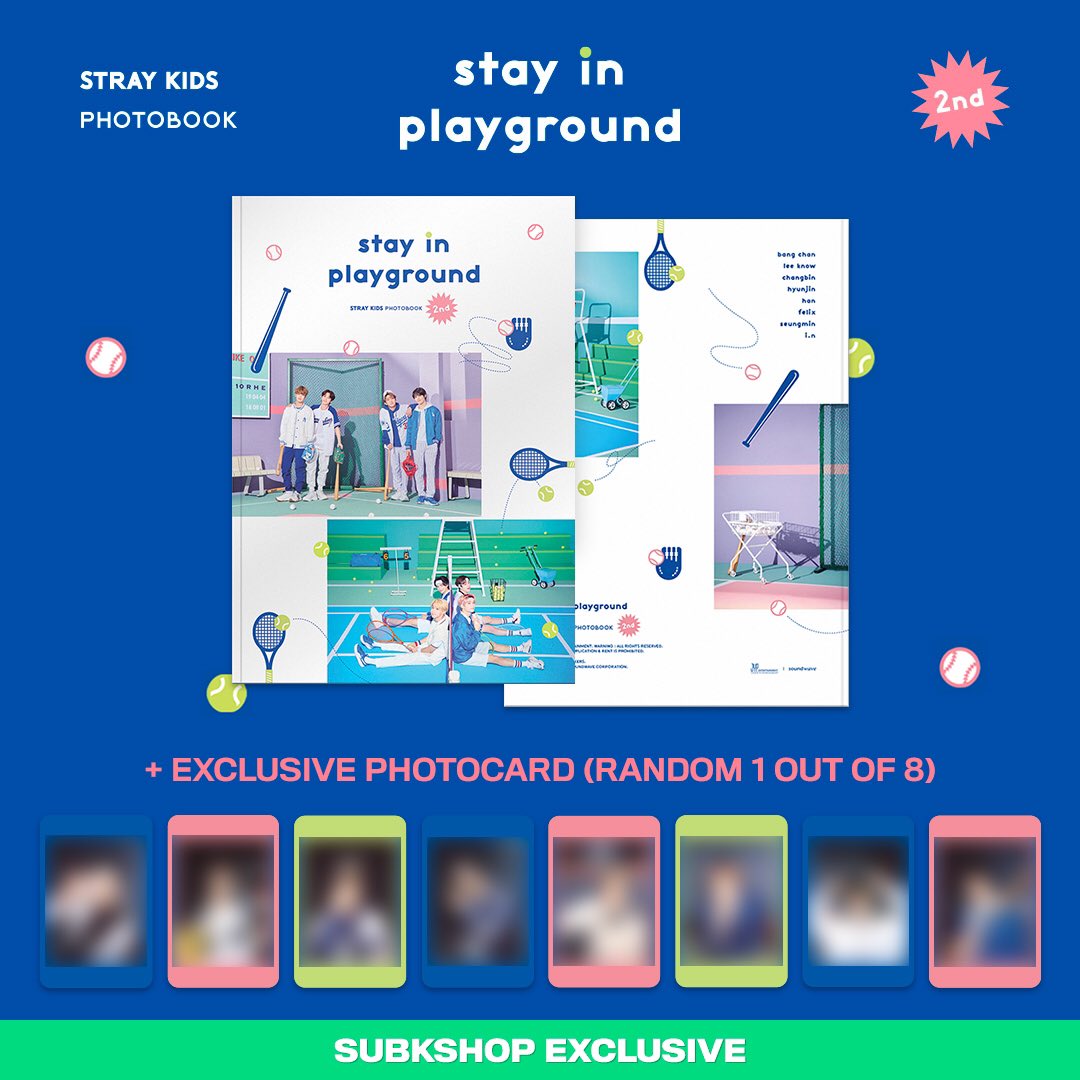 StrayKids stay in playground フォトブック 未開封 - K-POP/アジア