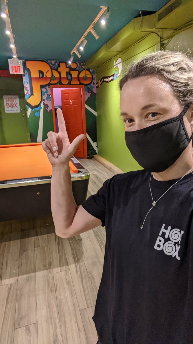 ErinGoodwin85's tweet photo. HotBox Lounge REOPENING Today! (Canadaโs first legal) Cannabis lounge & headshop! โฑ๏ธโ๏ธ๐ฅ
Serving potheads since, Ah... i forget...
Come toke with us Or shop online https://t.co/3HWRbeuS21
@HotBoxCafe #HotBox #HotBoxLounge #Potio #KensingtonMarket #CannabisCommunity https://t.co/4ULFVgr9Zc