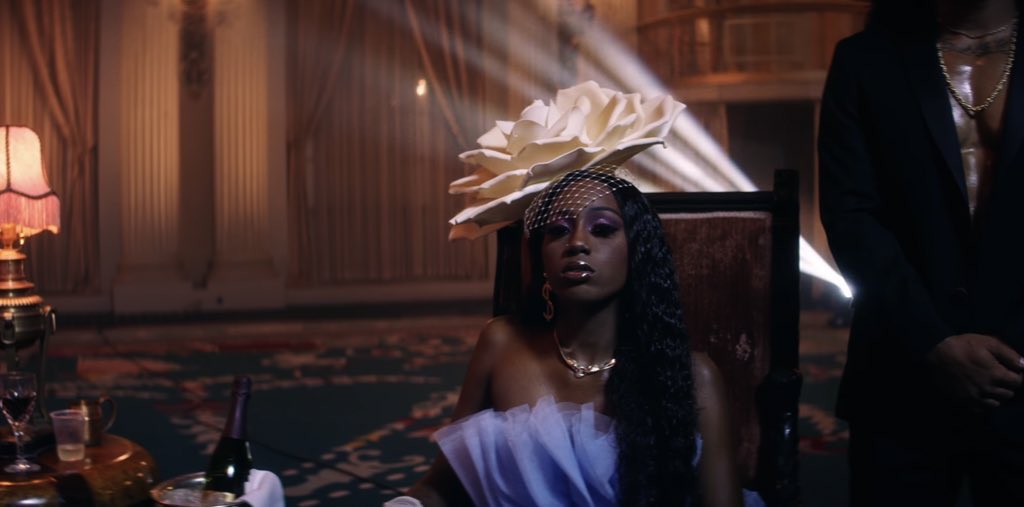 grandekordei's tweet photo. wait not g eazy and mulatto putting flo milli, jordyn woods and santana in the down video! https://t.co/X8Idl6jtmE
