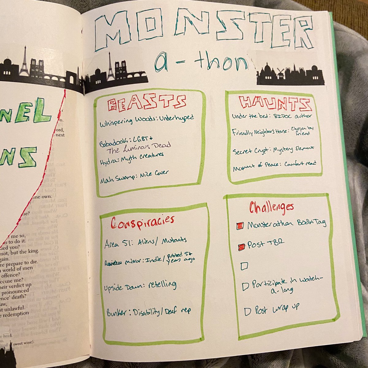 evilqueenreads's tweet photo. Readathon pages ๐
#monsterathon #SapphicSeptember #SeriesSeptember
ngl itโs All Time Low themed because every time I see the @monsterathon logo I get Monsters stuck in my head ๐ https://t.co/rIZztAHAsB