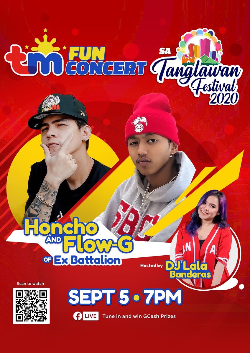 csjdtourism's tweet photo. Tumambay at maki-jam online Tanglawan Festival Concert kasama w/ Honcho at Flow-G of Ex Battalion hosted by DJ Lala Banderas. Sabado, September 5, 2020, 7:00 PM @City of San Jose Del Monte Tourism Facebook Page: https://t.co/oUL5Vukuip tourism
#TMTanglawan
#TanglawanFestival2020 https://t.co/9ddJXvWj10