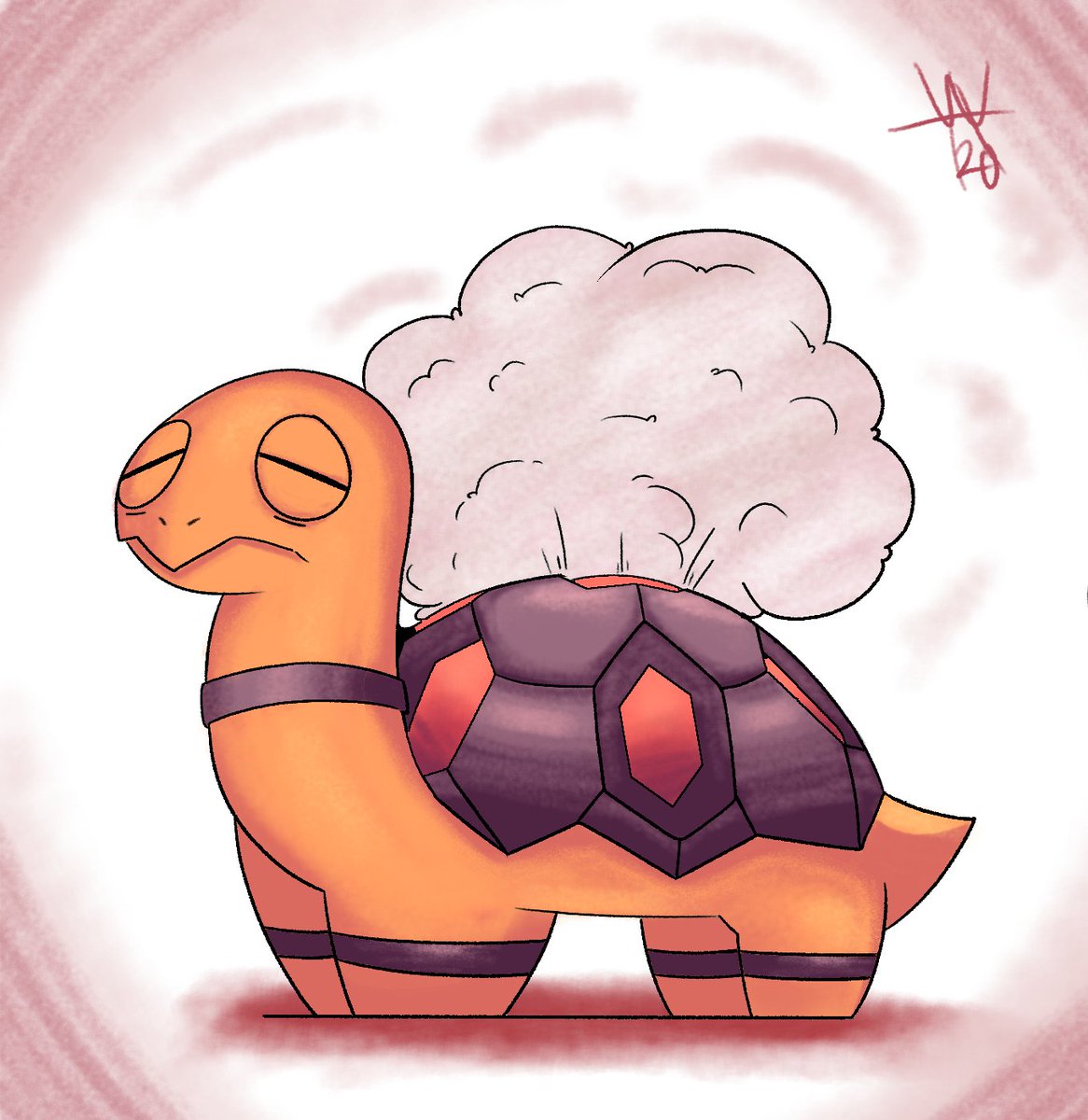 Mysticwaffle032's tweet photo. Torkoal Drawing
A new style approaches, a more colored pencil kinda look. Lemme know what ya'll think! ^^ https://t.co/d0D5tSMKv2