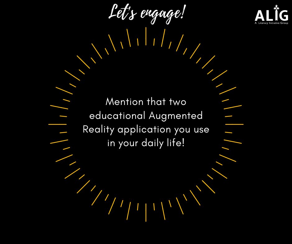 AligSociety's tweet photo. Let's engage everyone! ๐
#AugmentedRealityMobileApplications
#AugmentedRealityForChildren
#GovernmentSchoolChildren https://t.co/jin8Gh6dc3