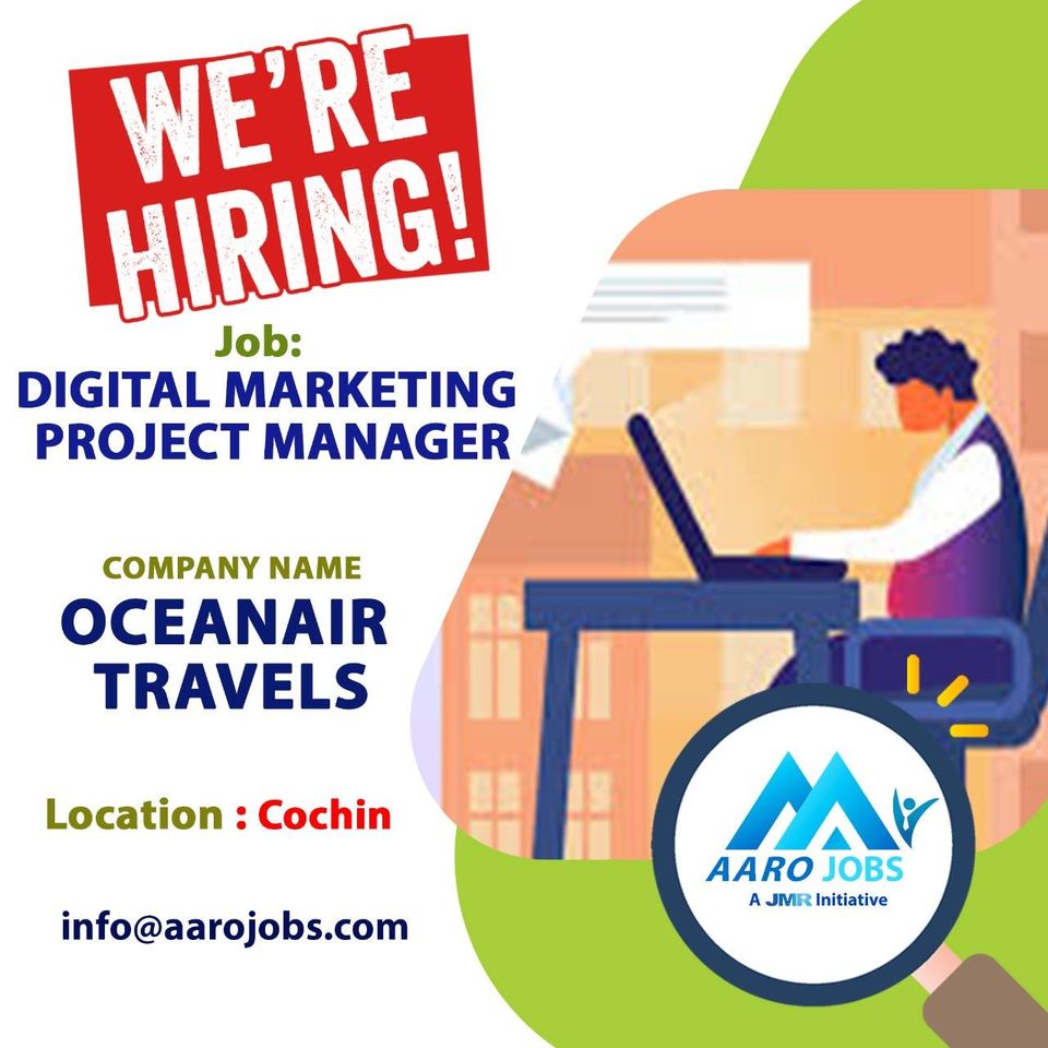 AaroJobs's tweet photo. HIRING NOW!
Requirement for Digital Marketing Project Manager
Interested candidates can apply immediately.
Location: Cochin, Kerala
#DigitalMarketing #HIRINGNOW #cochin #Kerala https://t.co/nZuJZqS3jG