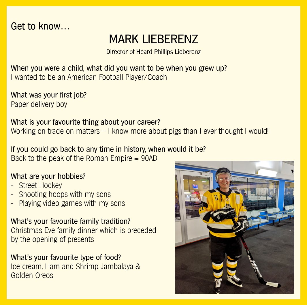 HPL_Advisory's tweet photo. This week we get to know more about one of our Directors, Mark Lieberenz #HPL https://t.co/sGbQTehTtu