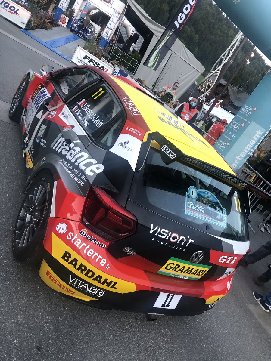 #CFR / #MONTBLANC 
<a href="/JeromeGJ/">Jérôme Grosset-Janin</a> fait son retour avec la @volkswagenms Polo R5 du <a href="/LoebRacing/">Sébastien Loeb Racing</a>