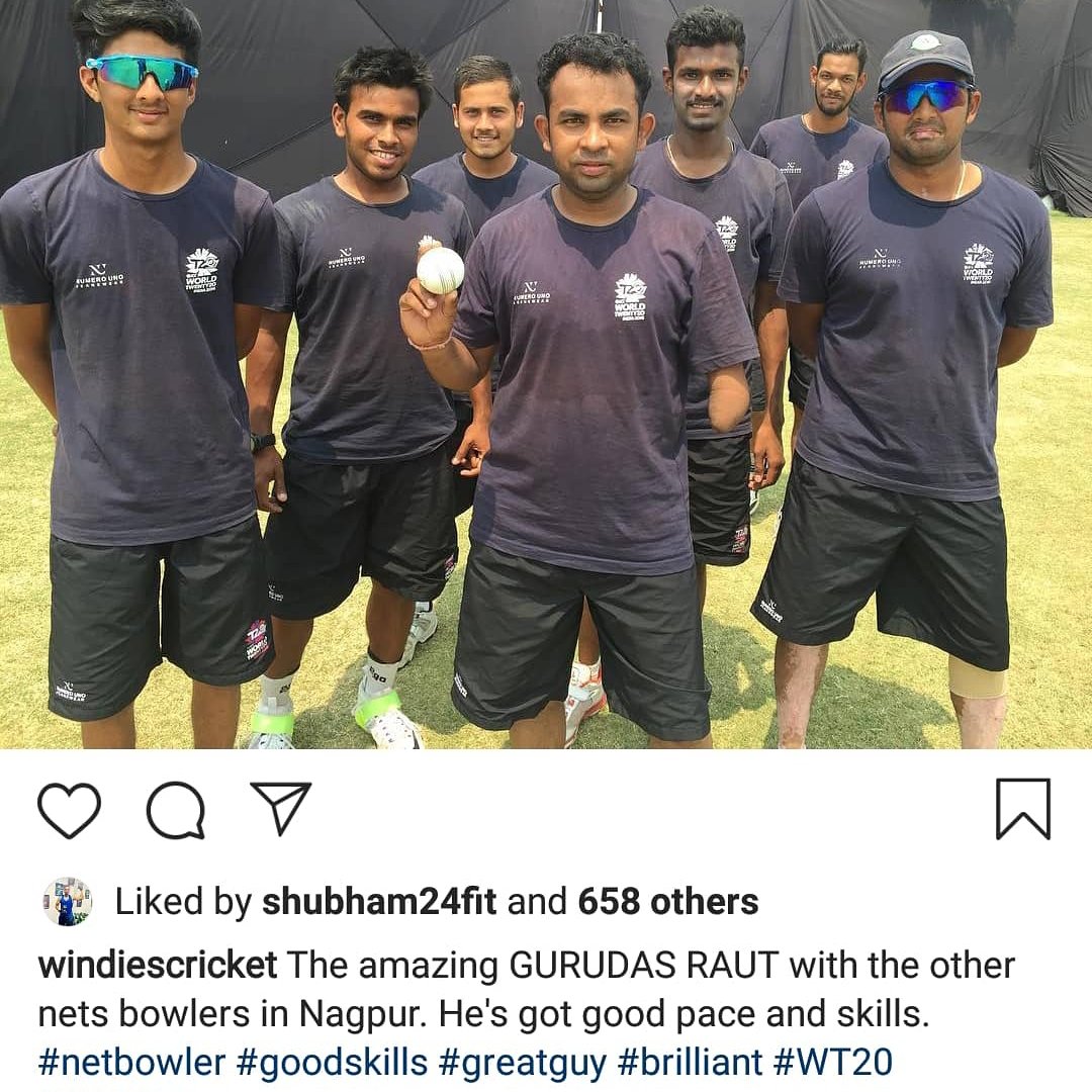 gurudasraut's tweet photo. T20 World Cup  2016
Windies #Caribbean #Tour #IndianTeam # India #TeamIndia #IndianCricket ... The amazing GURUDAS RAUT with the other nets bowlers in Nagpur.Explore Instagram posts for tag #netbowler - Picuki. com.@ARPITAARYA @chitraaum @darensammy88 @PCCAIOfficial https://t.co/qGsPMcitCm
