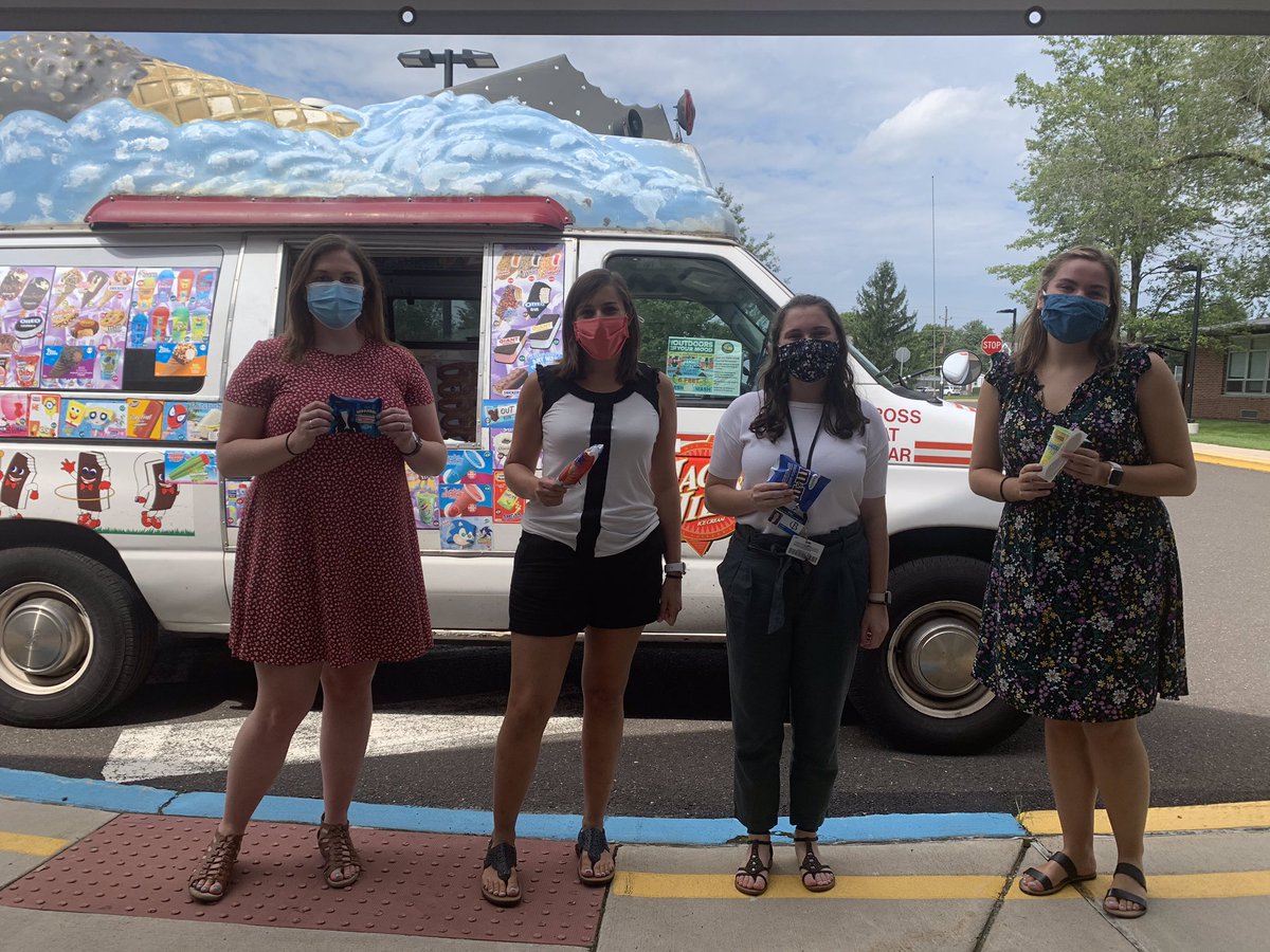 A delicious sweet treat surprise to wrap up our Professional Development Days! Thank you <a href="/CBGaymanES/">George G. Gayman Elementary</a> !! 💜🍦 <a href="/MsOConnor_/">Casey O'Connor</a> #GoGaymanMustangs