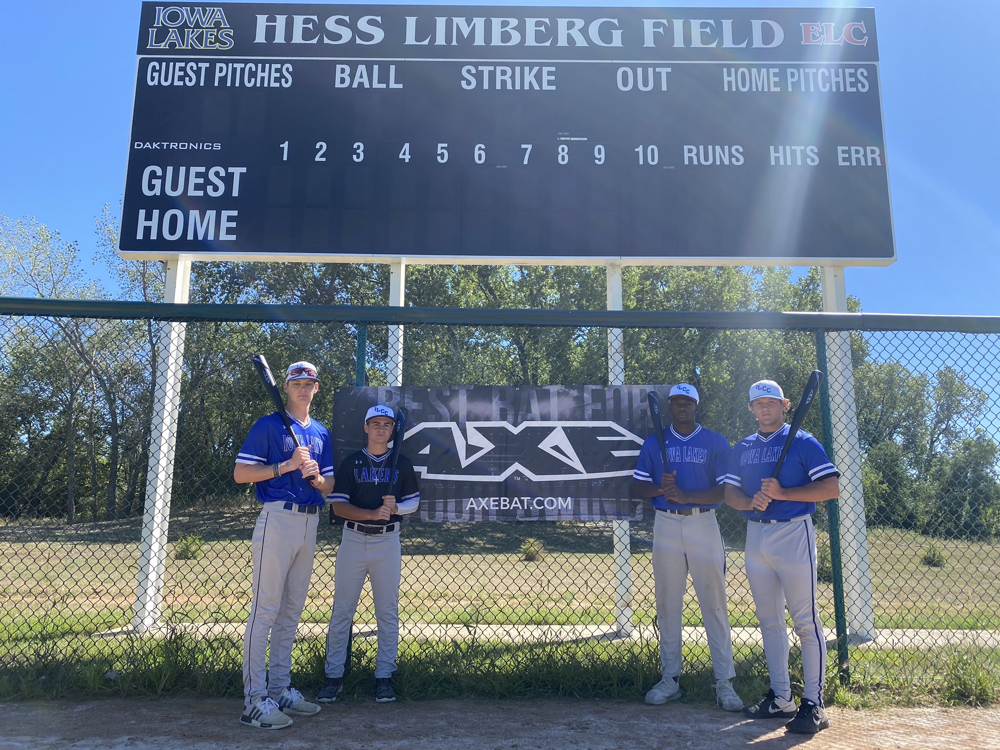 Iowa Lakes Baseball on Twitter "We are excited to have our Axe Bats